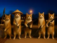 Cat with a Gun Clicker Evolution